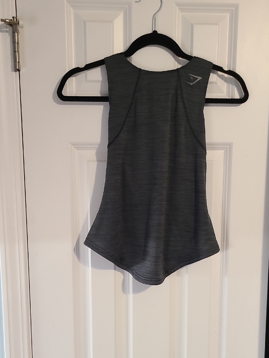Gymshark Tops - Gymshark Gray Racerback Performance Tank